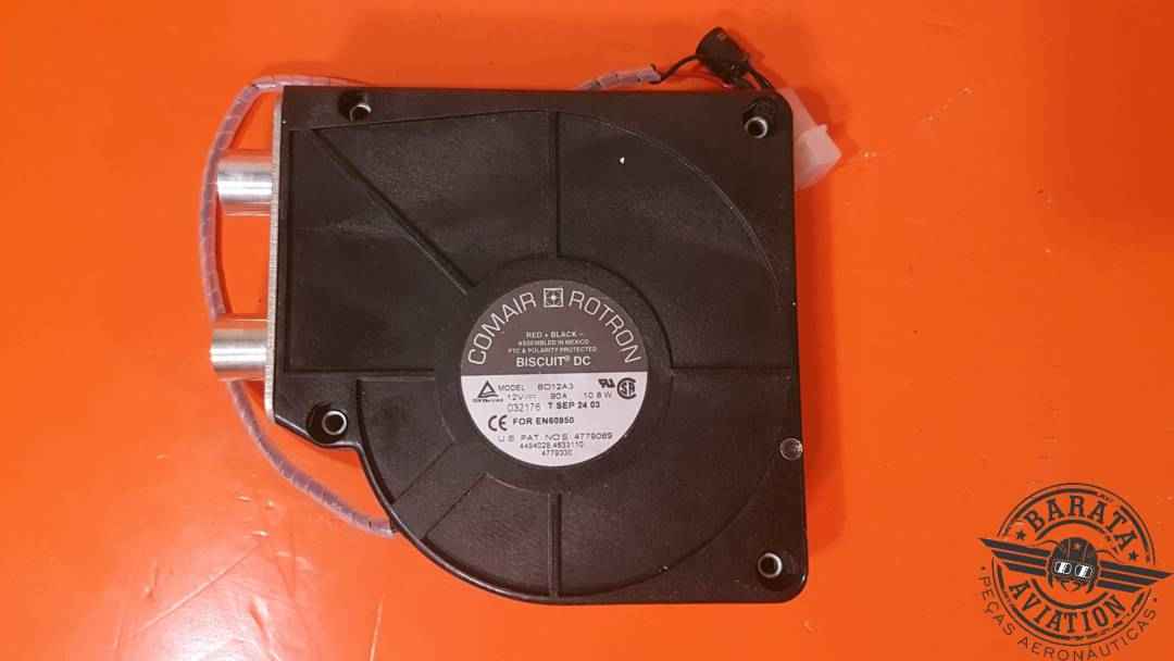 COMAIR ROTRON BLOWER FAN  12 VDC/.90A W/ CONNECTOR P/N: BD12A3