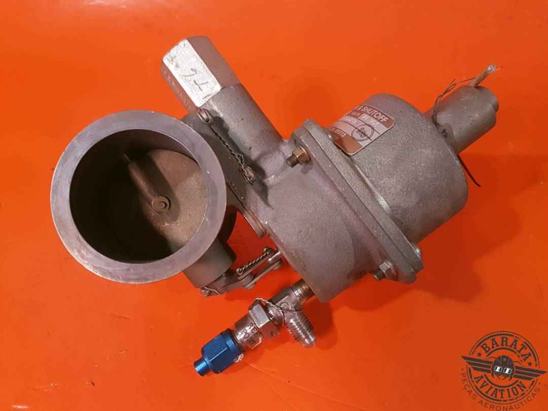 REGULATOR & SHUTOFF VALVE ASSY 28VDC - 15PSI P/N: 15E51-4 