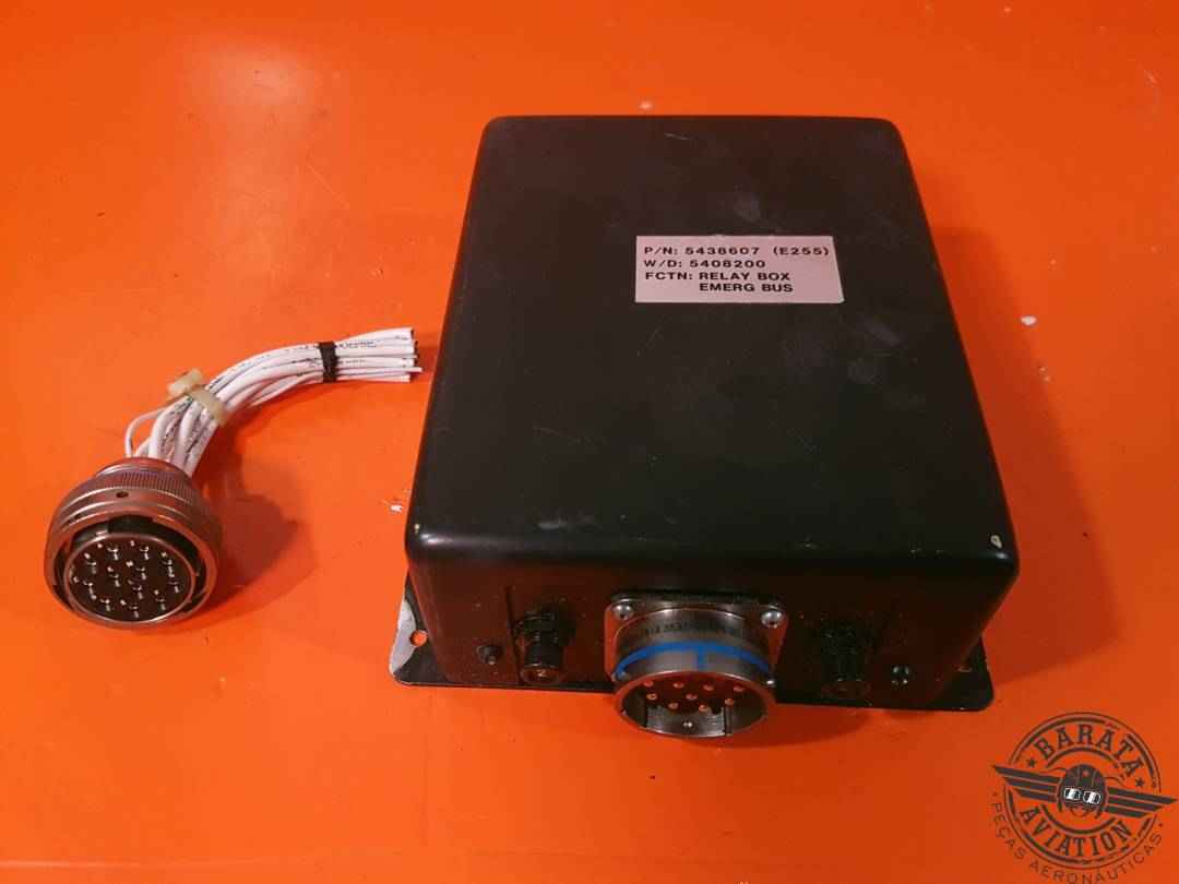 GATES LEARJET RELAY BOX EMERGENCY BUS  P/N: 5438607
