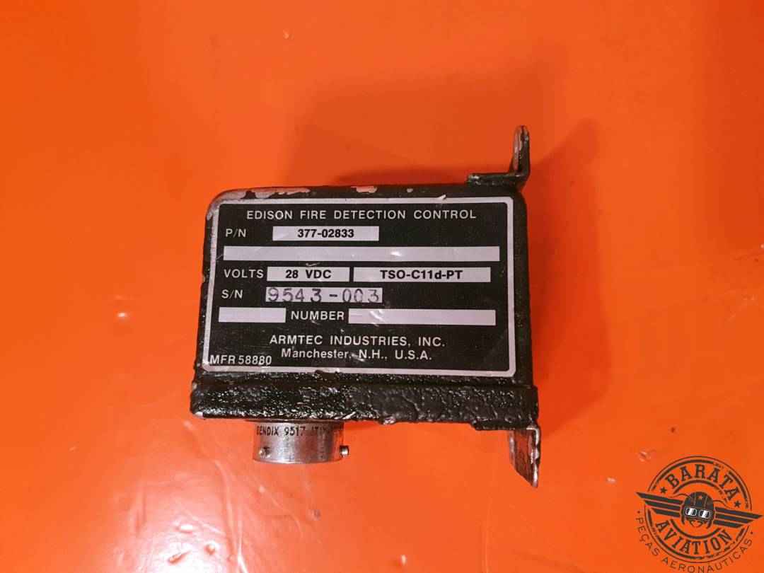 ARMTEC FIRE DETECTION CONTROL  28 VDC P/N: 377-02833