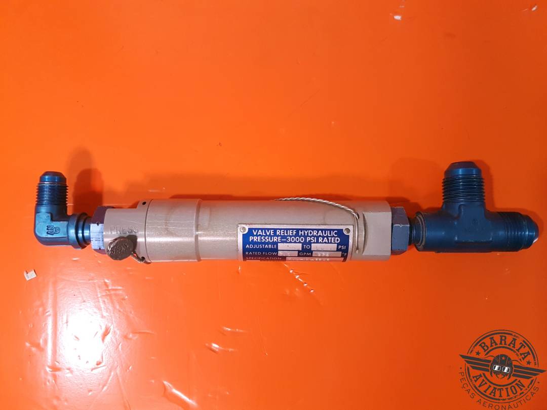 VÁLVULA DE ALIVIO DE NEUMÁTICOS DRUALES CONJUNTO HIDRÁULICO DE PRESIÓN - 3000 PSI NOMINAL P/N: 1187