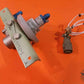 STERER PRESSURE REGULATOR SHUTOFF VALVE ASSY W/ SUPPORT AND CONNECTOR P/N 6608257-1