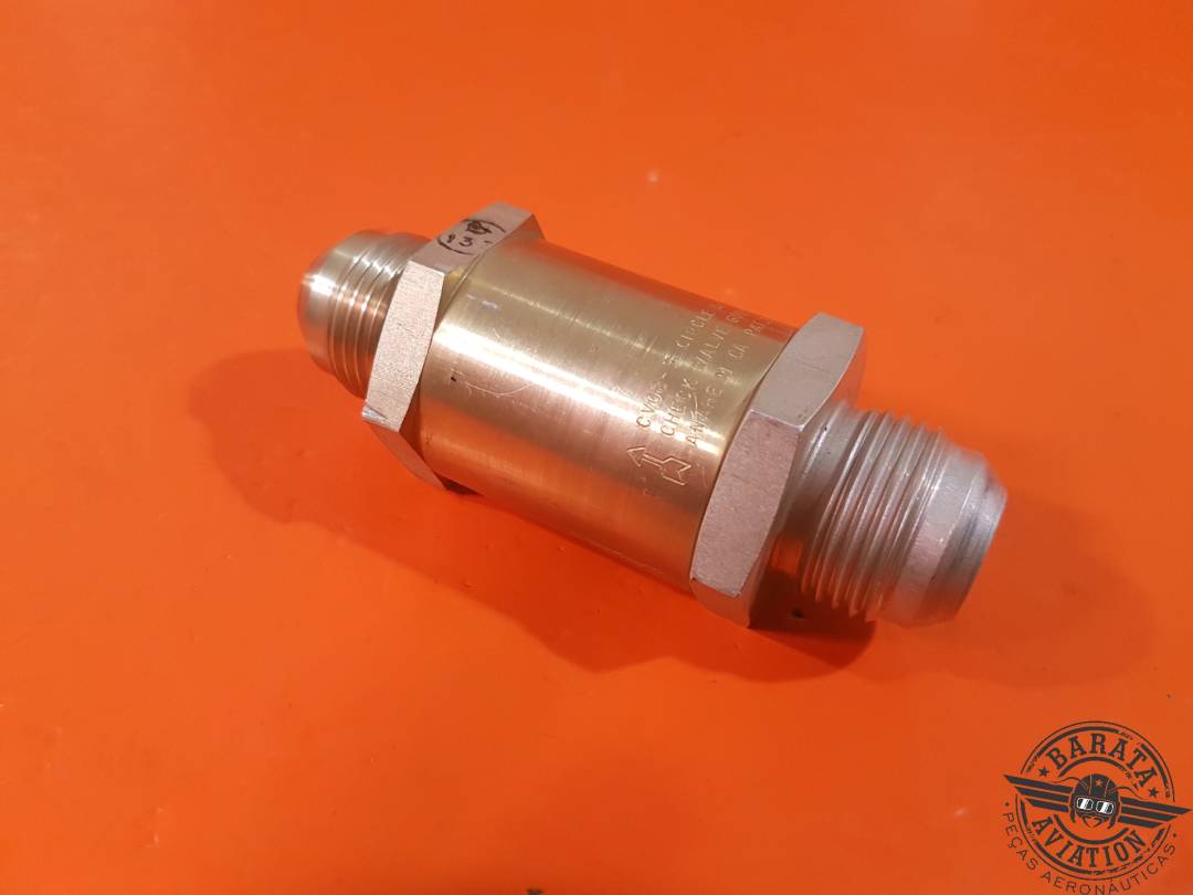 VÁLVULA DE RETENCIÓN CIRCULAR DEL SISTEMA DE COMBUSTIBLE; 600 PSI N.° DE PIEZA: 2538364