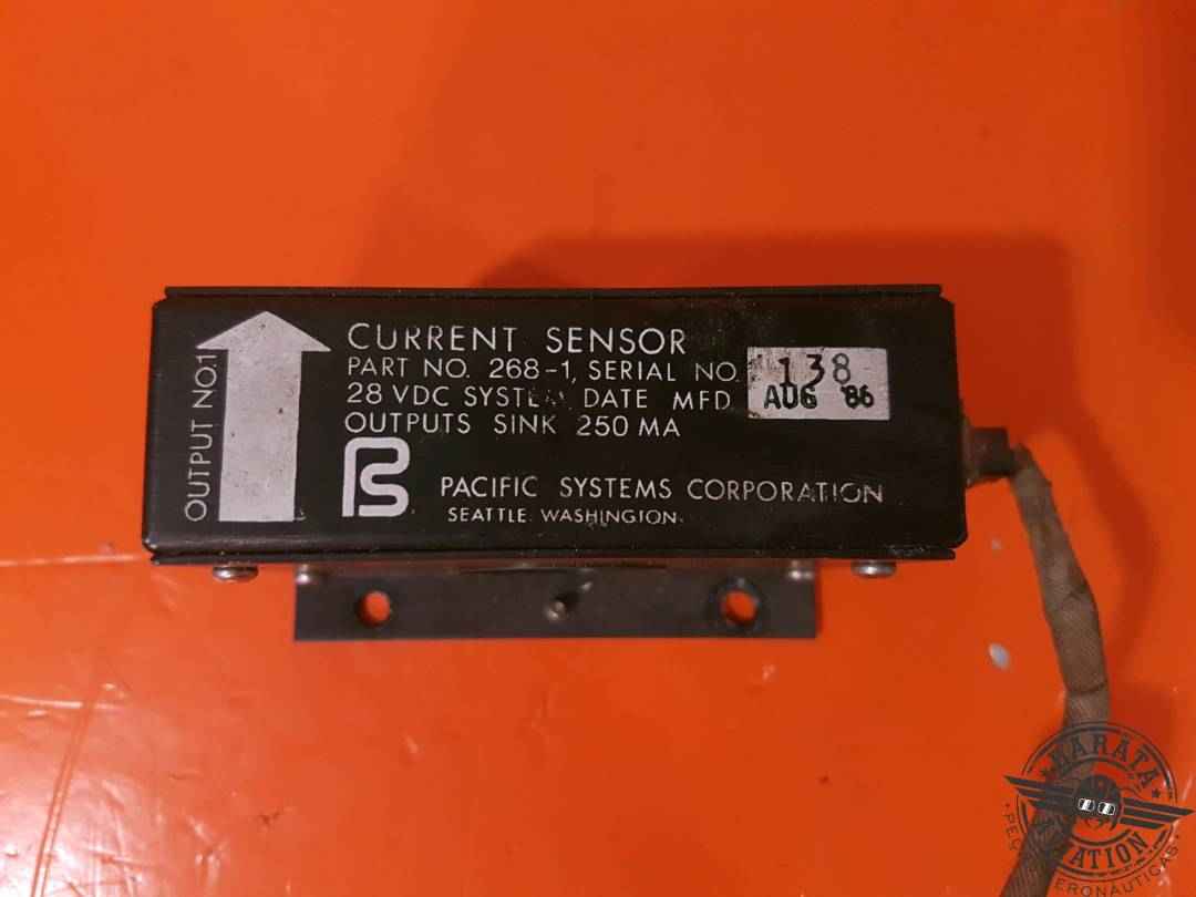 268-1  PACIFIC SYSTEMS CURRENT SENSOR 28VDC SYSTEM