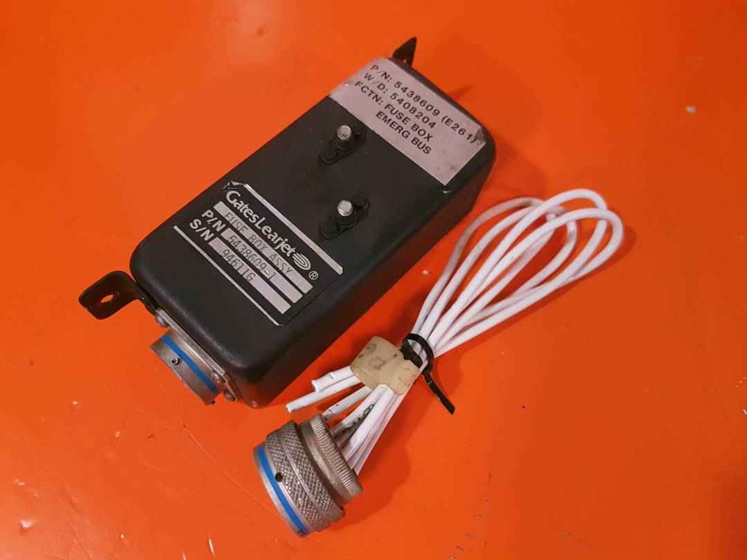 5438609-1 FUSE BOX ASSY EMERGENCY BUS