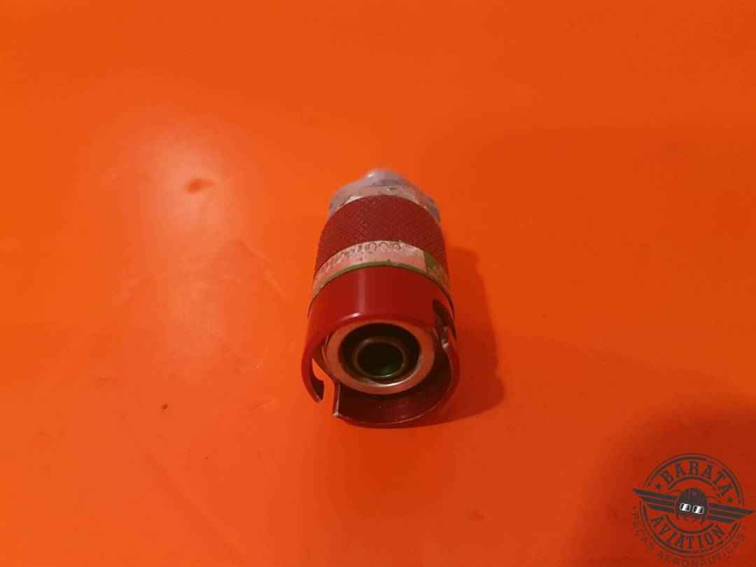 40007-2A94 CONNECTOR QUICK STATIC AIR - RED