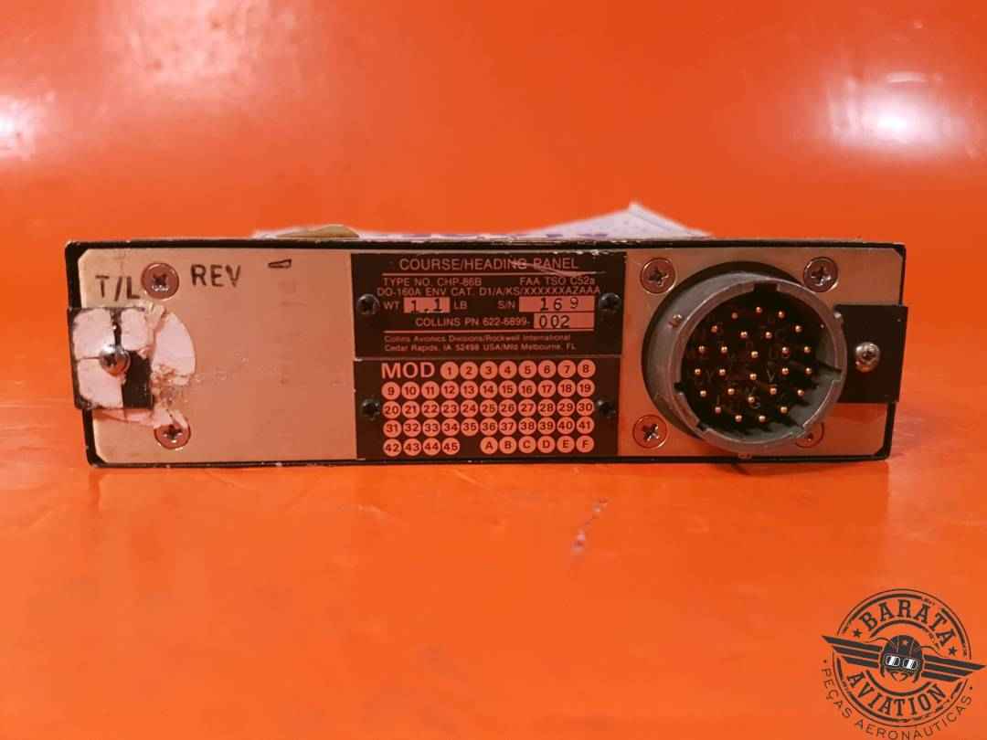 COLLINS CHP-86B COURSE/HEADING PANEL  P/N: 622-6899-002