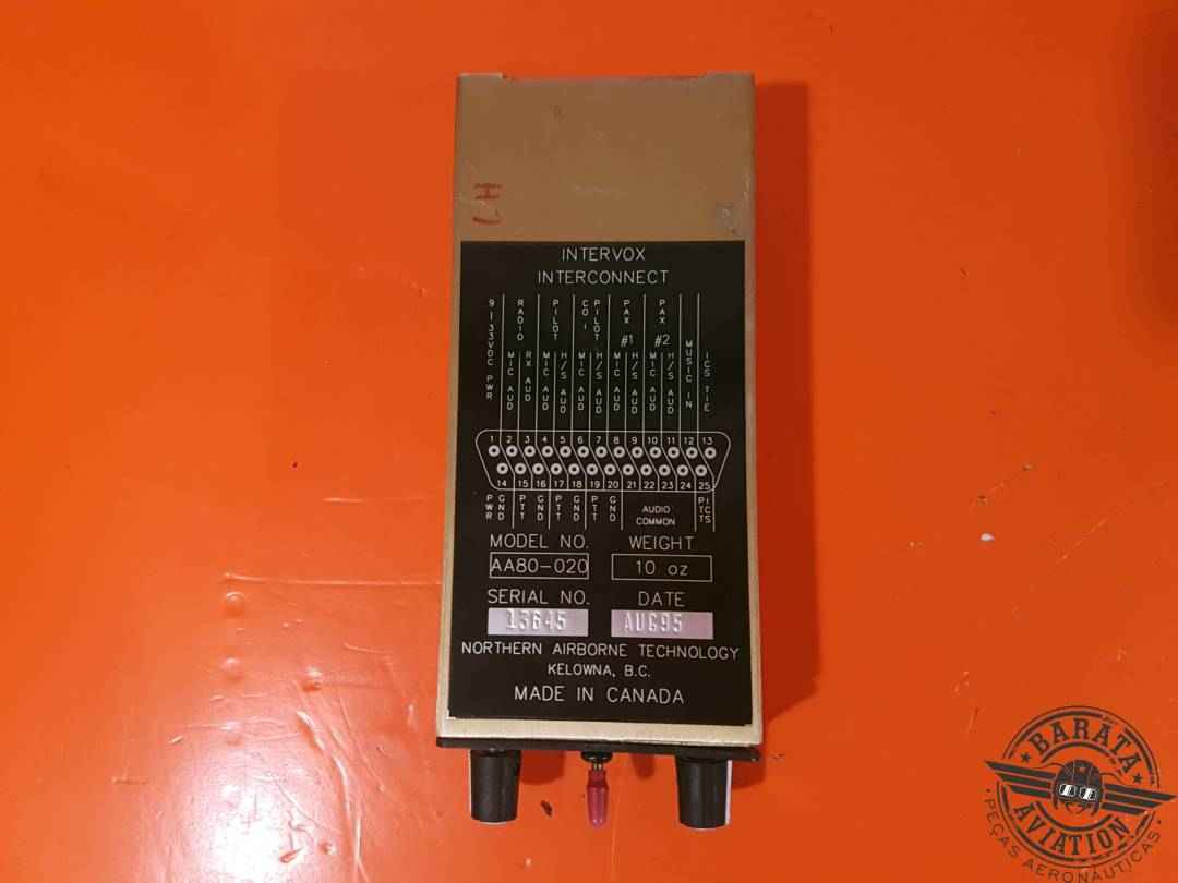 AA80-020 AIRBORNE/BOMBARDIER INTERVOX/INTERCONNECT  28 VDC.