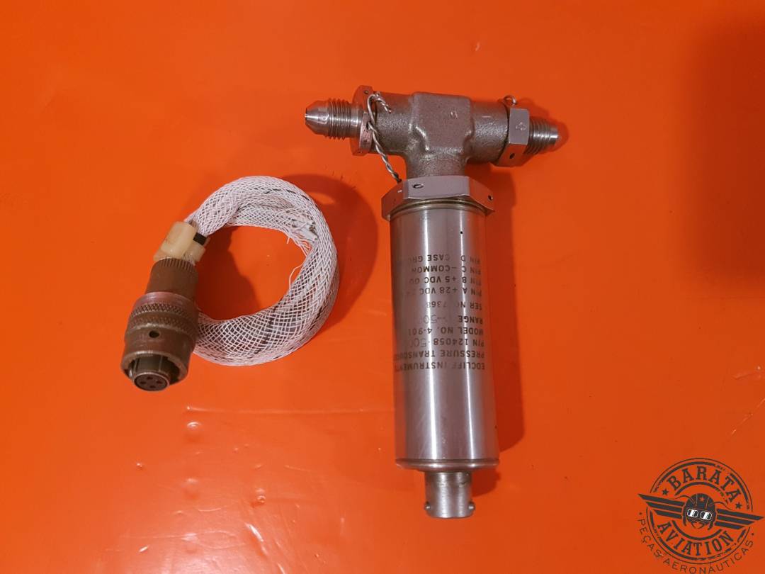 124058-5000 EDCLIFF/BOMBARDIER PRESSURE TRANSDUCER 