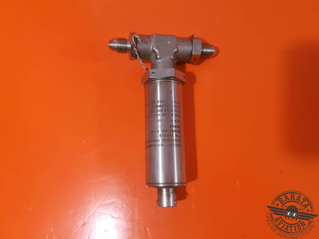 124058-5000 EDCLIFF/BOMBARDIER PRESSURE TRANSDUCER 