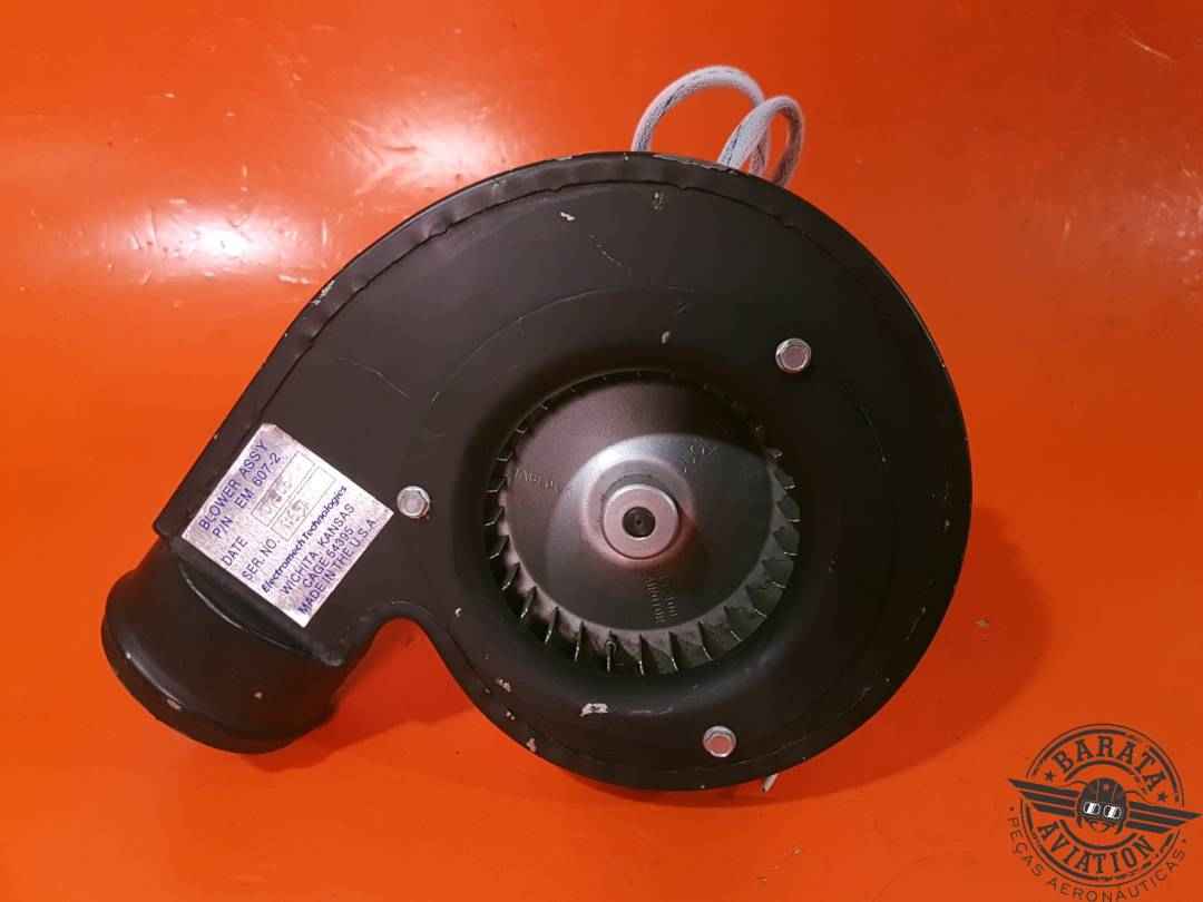 EM607-2  ELECTROMECH BLOWER ASSY W/ CONNECTOR AND WIRING