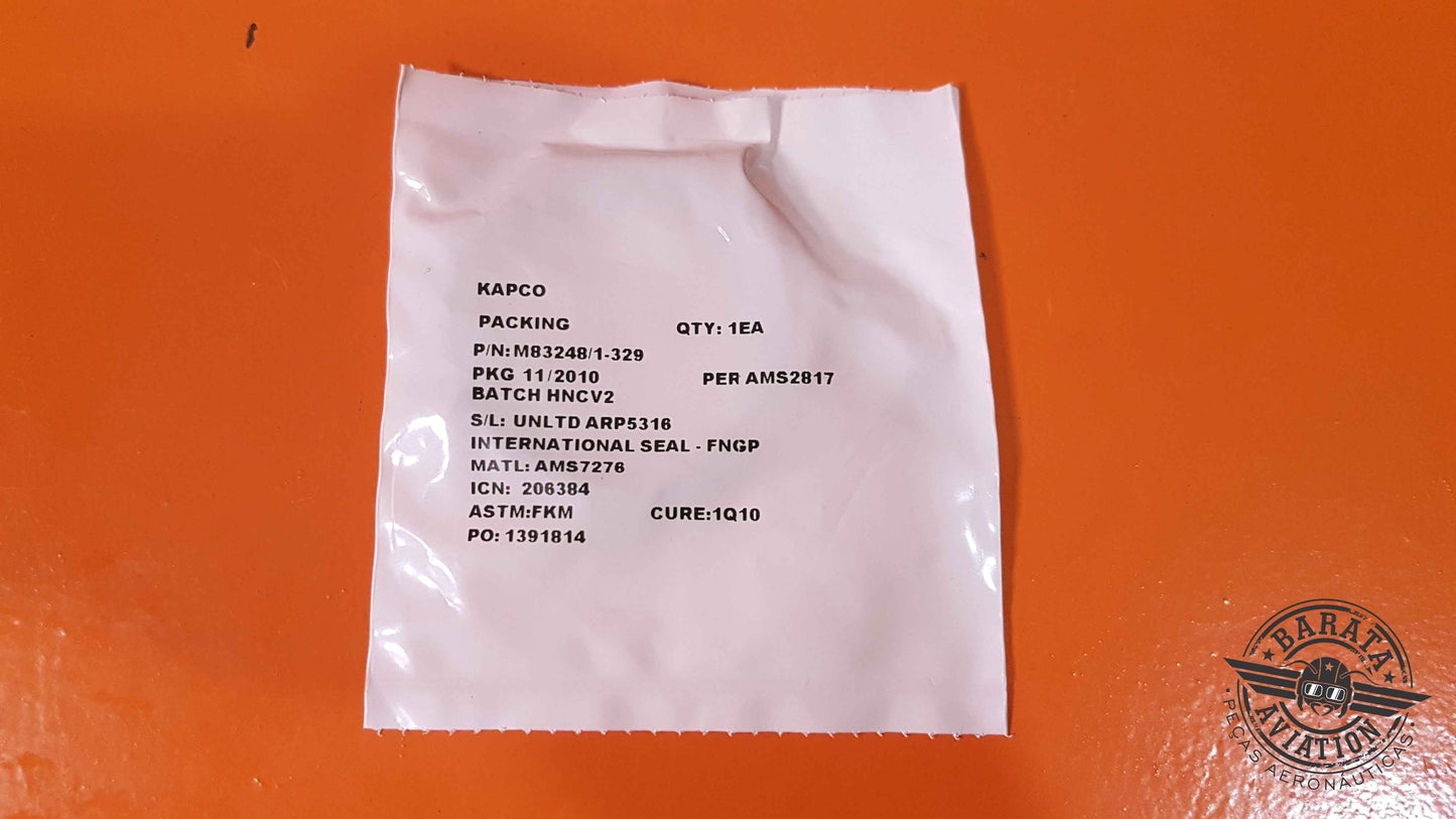 M83248-1-329 Kapco O-ring Kit With 10 Units
