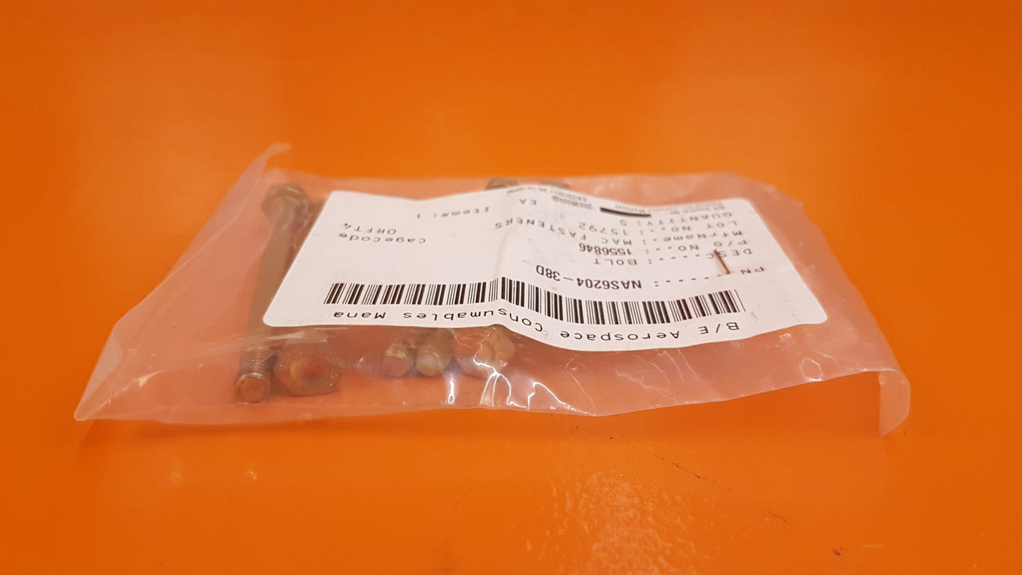 NAS6204-38D Mac fasteners, Bolt Kit