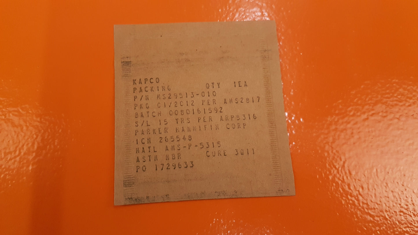 MS29513-010 Kapco, O-ring