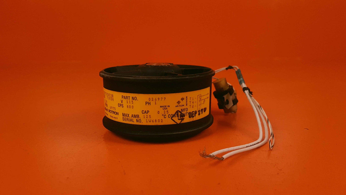 026977 EG&G Rotron Fan Assy