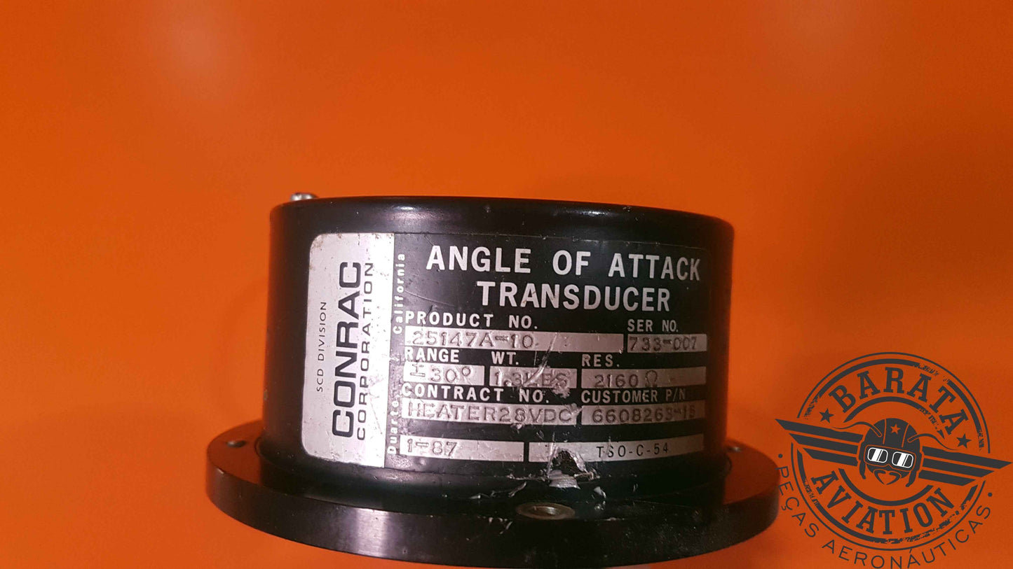 6608263-15 LearJet Angle of Attack Transducer