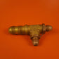 A4524 Learjet Valve, Dual Check Tee