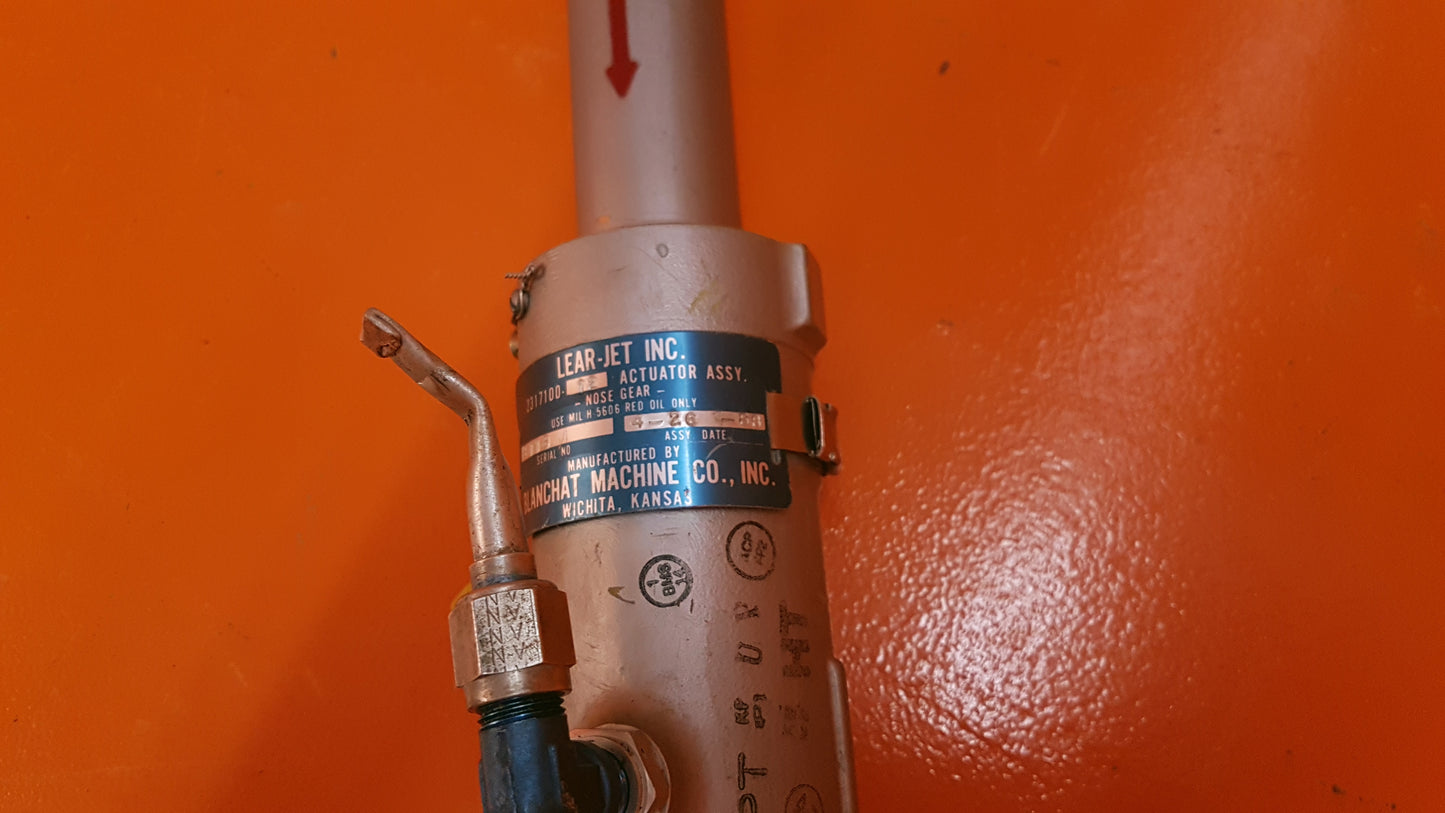 2317100-12 LearJet Nose Gear Actuator Assy