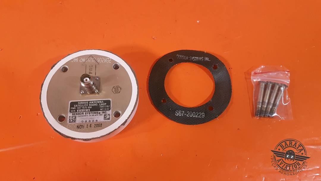 Antena satelital Sirius de Avidyne S67-1575-650