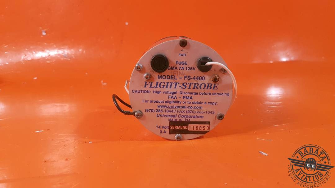FS-4400 Universal Flight Strobe- 14 vdc 