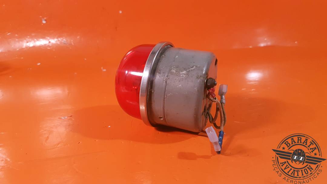 D-7080-1-12 Grimes Rotating Beacon Light - 13 vdc 