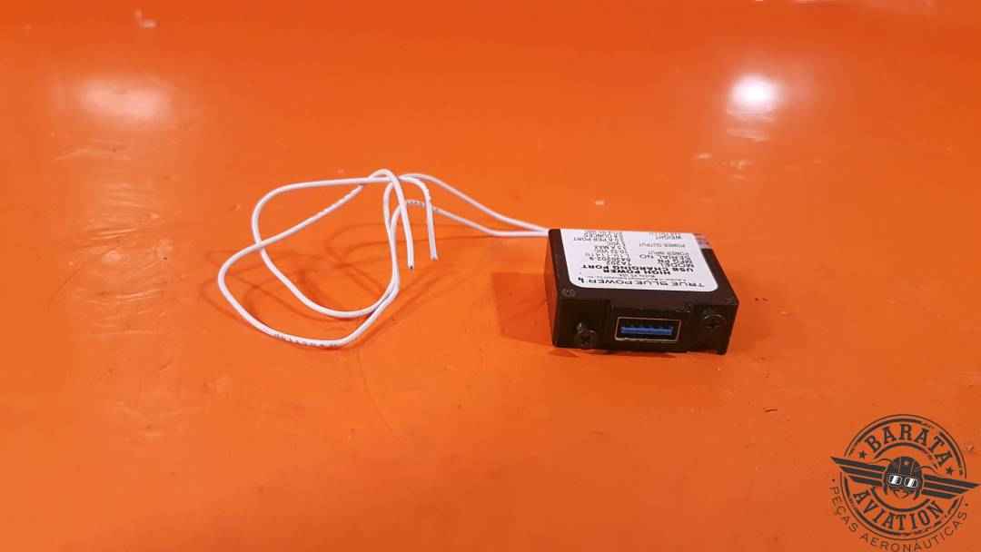 6430202-9 True Blue - TA202 High Power Usb Charging Port - 10/32 vdc