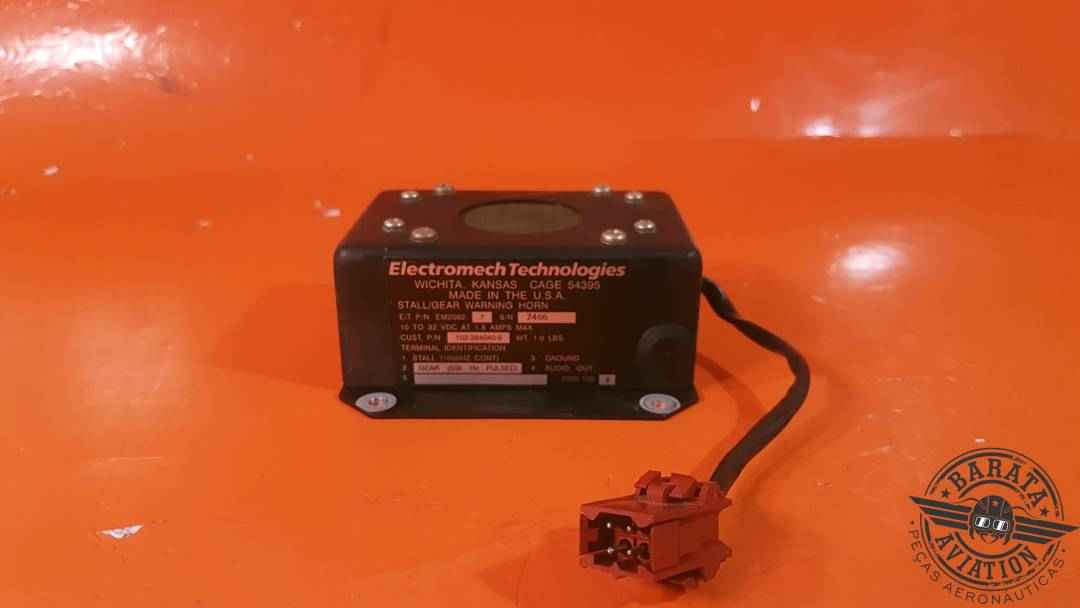 EM2062-7 Electromech Stall Gear Warning Horn 32 vdc 