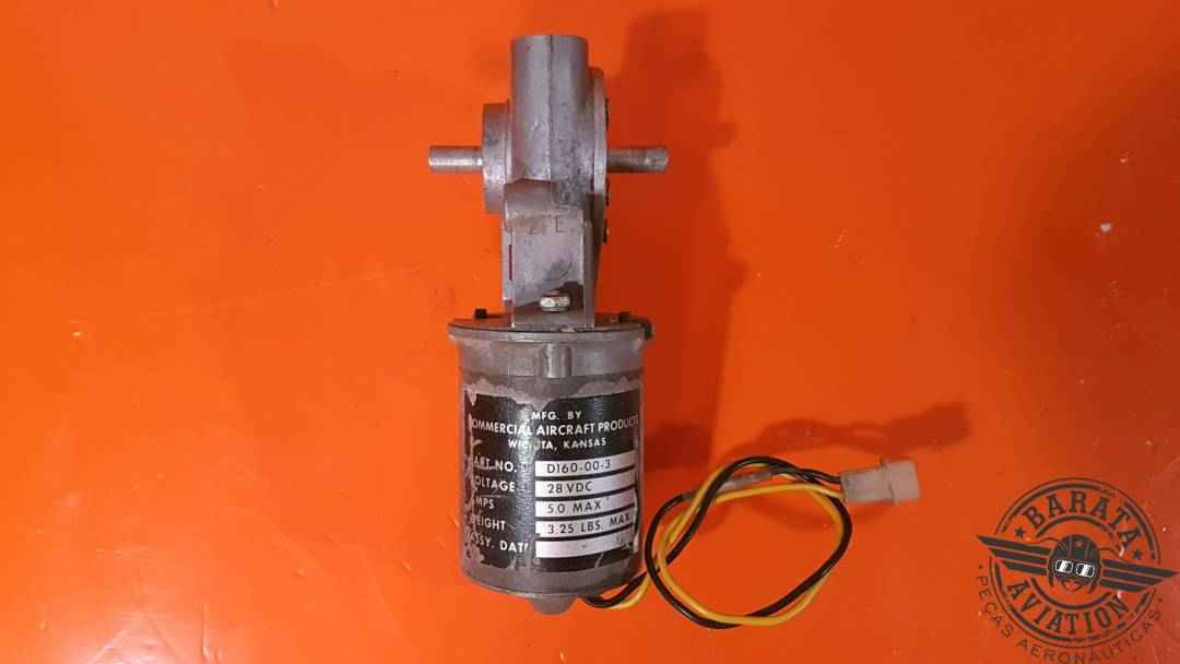 MOTOR ASSY, GEAR FLAP DRIVE AIRCRAFT P/N: D160-00-3
