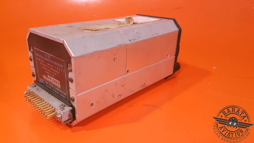 KING KI 203 - INDICADOR VOR/ LOC/ CONVERTIDOR P/N 066-3034-00 