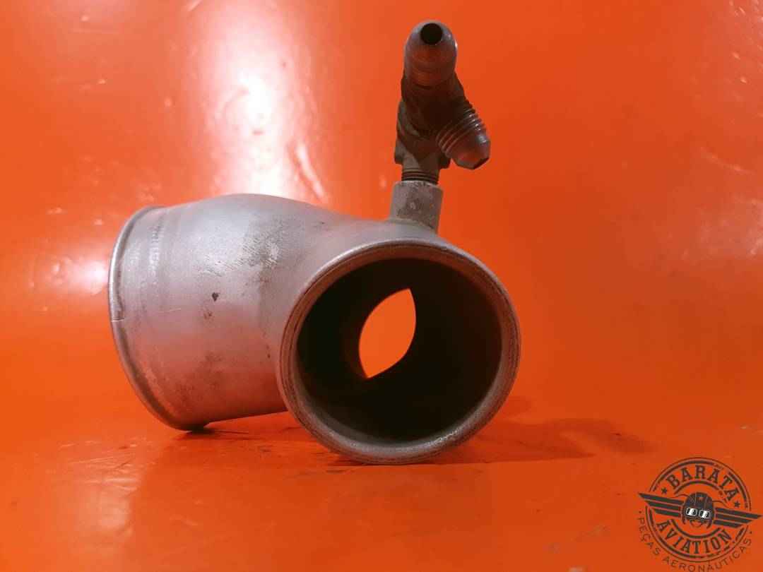 Large Intake Riser 640642 Continental Riser Intake Manifold – Barata Aviation Parts
