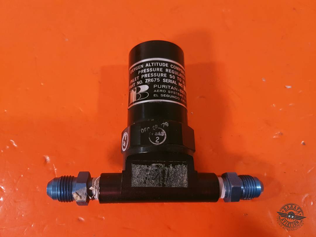 Regulador de presión de altitud de oxígeno Puritan ZR675