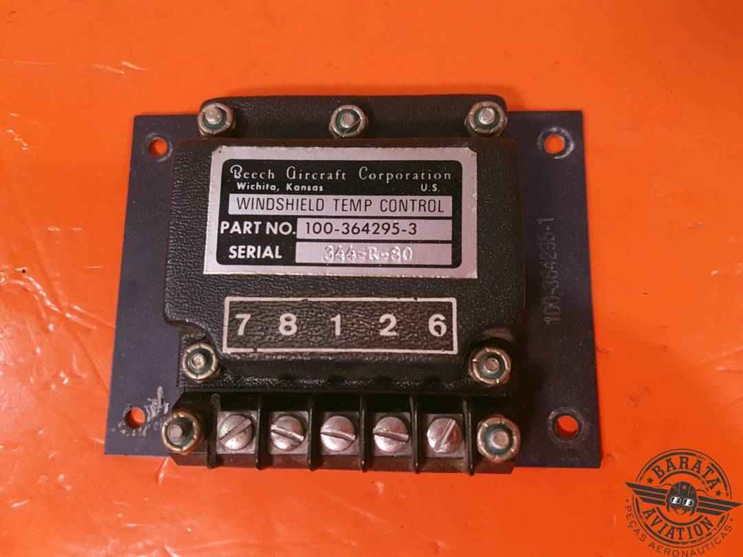 100-364295-3 Beech Windshield Temperature Control – Barata Aviation Parts