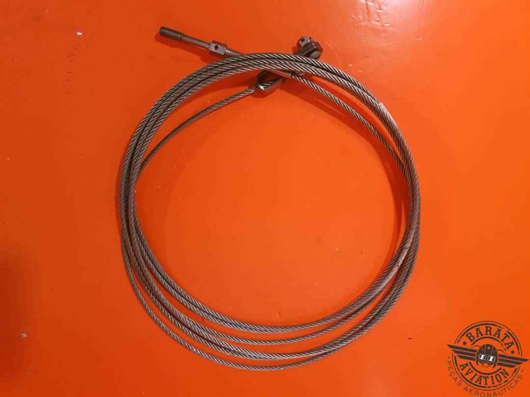 CABLE ASSY FORWARD RUDDER LH/RH P/N: 62701-37 - CADA UNIDADE