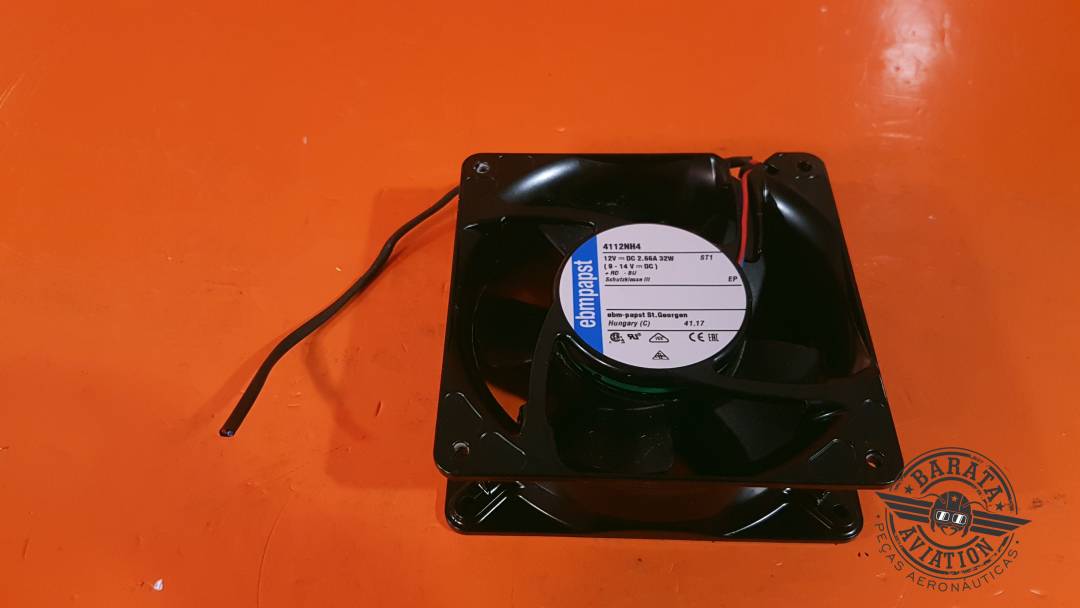 Ventilador axial Ebm-Papst 4112NH4 de 12 V CC - Experimental