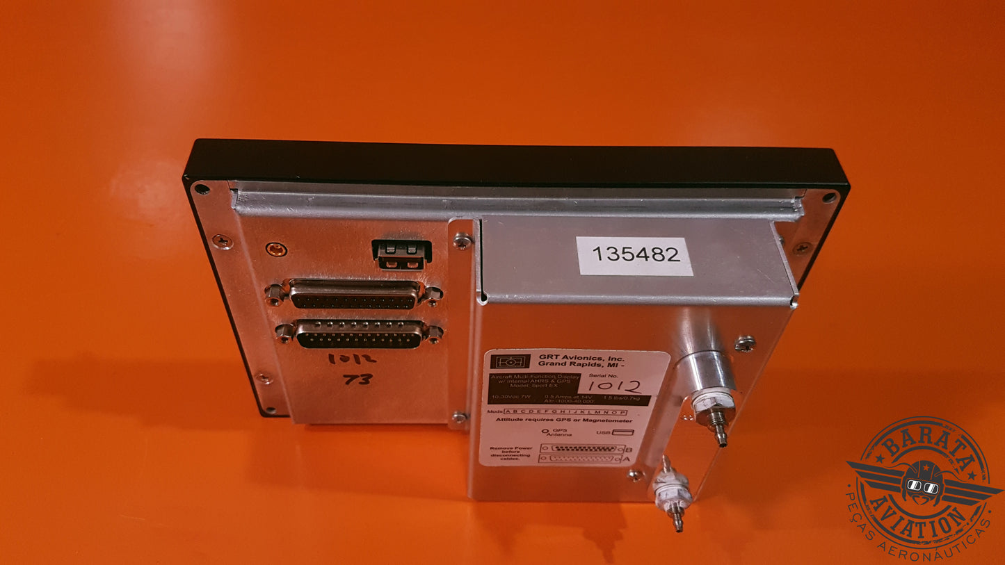 Sport EX GRT Avionics Multi Function Display