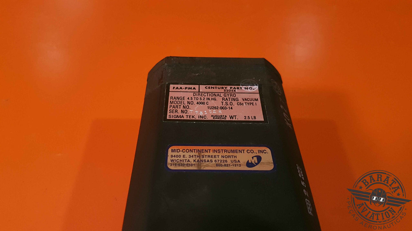 1U262-003-14 Sigma Tek Directional Gyro - Experimental