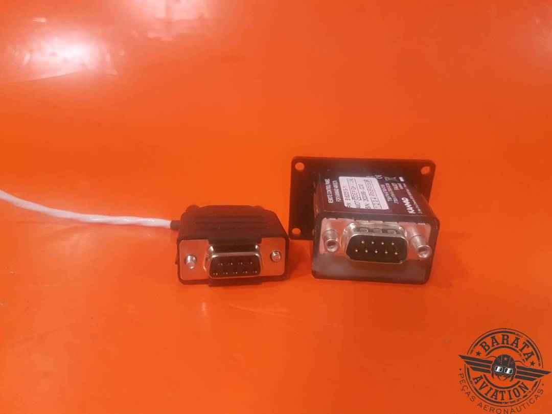 KANNAD RC200 ELT REMOTE CONTROL PANEL SWITCH W/ CONNECTOR P/N S182051 ...