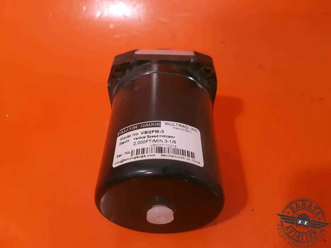 VSI2FM-3  FALCON VERTICAL SPEED INDICATOR  2,000FT/MIN,3-1/8 