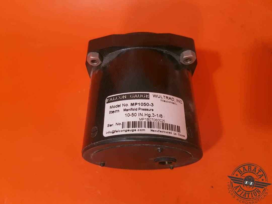 MP1050-3 FALCON MANIFOLD PRESSURE INDICATOR  10-50 IN.HG, 3-1/8