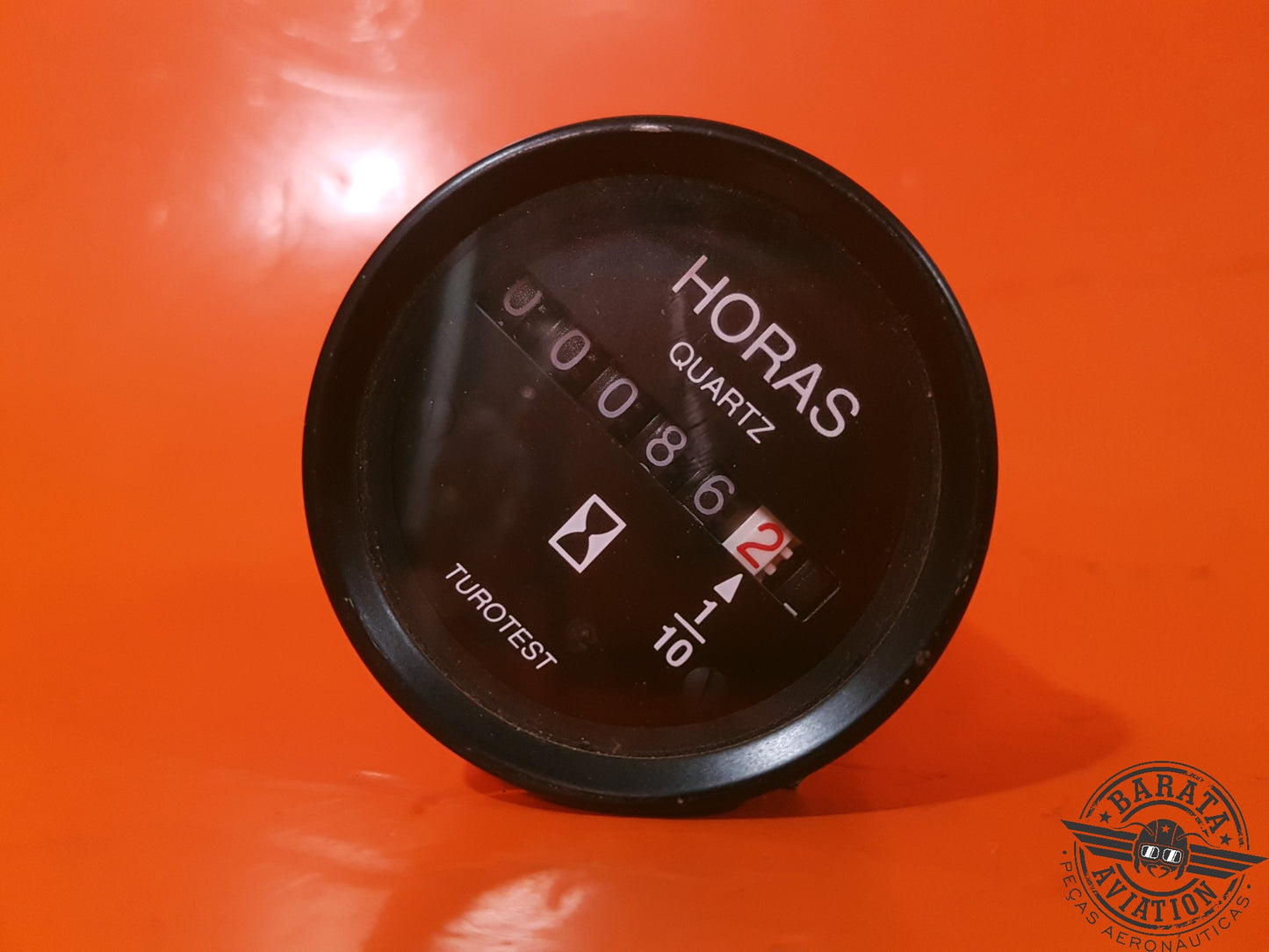 TU300285 TUROTEST HORÓMETRO INDICADOR UNIVERSAL; 12-24 VCC