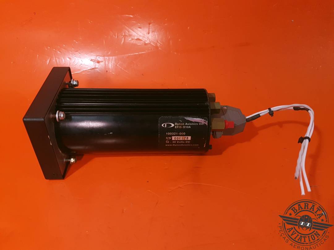 100321-000  DYNON AVIONICS EFIS-D10A  10-30VDC W/ CONNECTOR * FALTANDO UM BOTÃO