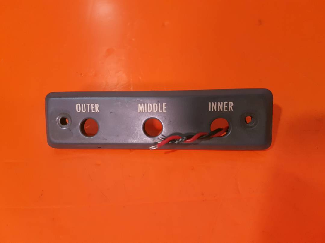 9605002-01 CONJUNTO DE PANEL CESSNA MARCADOR B 115 V/400 HZ