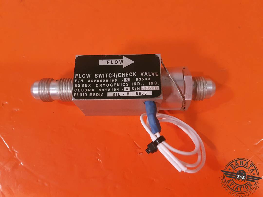 9912194-4 CESSNA FLOW SWITCH/CHECK VALVE 