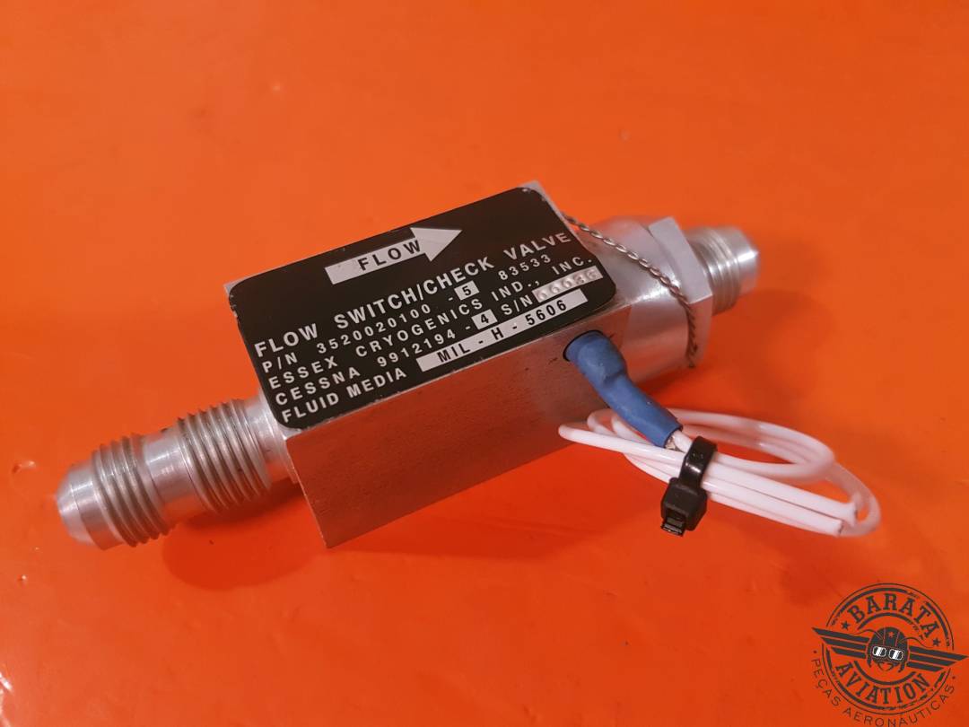 9912194-4 CESSNA FLOW SWITCH/CHECK VALVE 