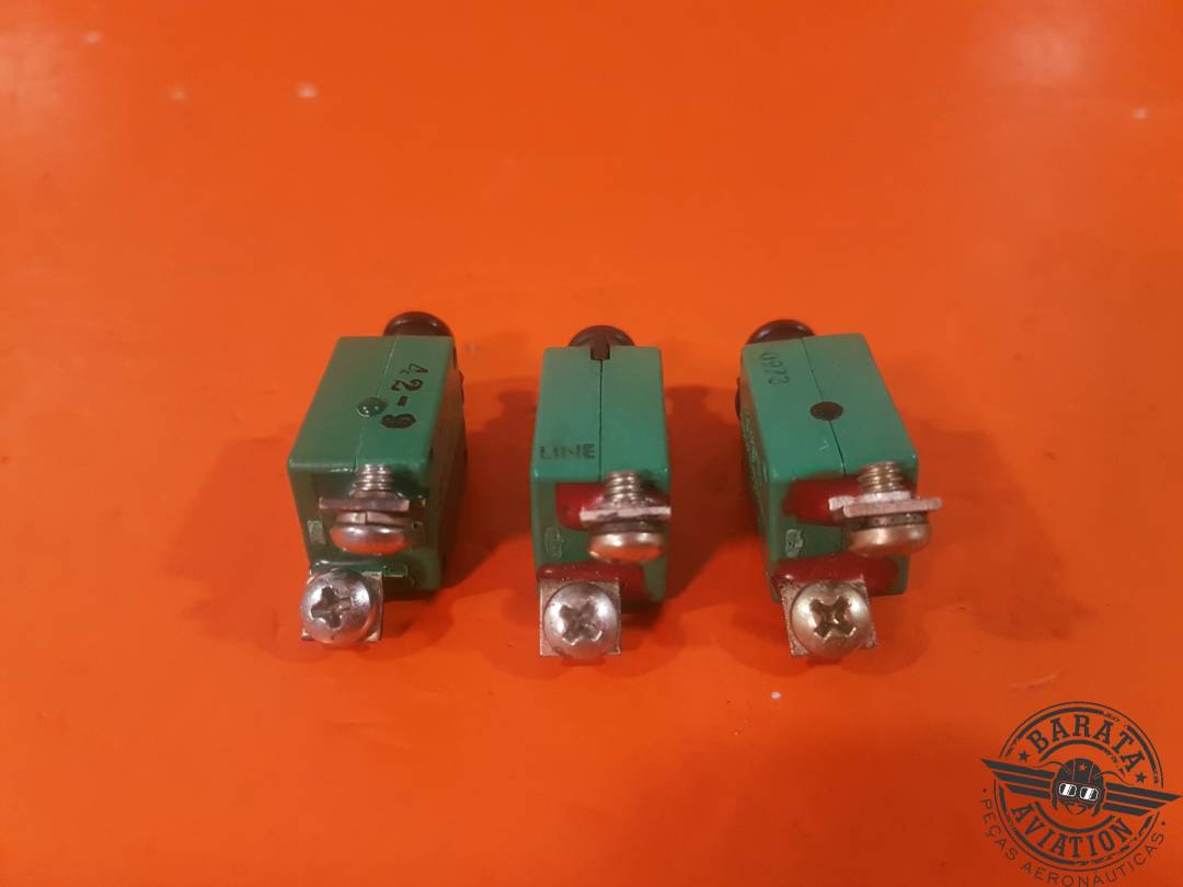 2TC12-20 KLIXON KIT OF 3 CIRCUIT BREAKERS 20 AMPS