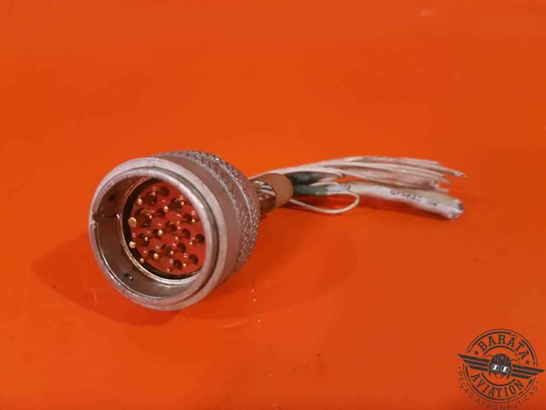 DS07-27-25P DEUTSCH CONNECTOR P290 FWD PRESS BULKHEAD ANTI-SKID BRAKE SYSTEM