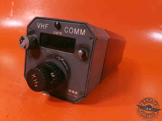 RCA AVC-110A VHF COMM TRANSCEIVER W/ CONNECTOR P/N: MI-585074