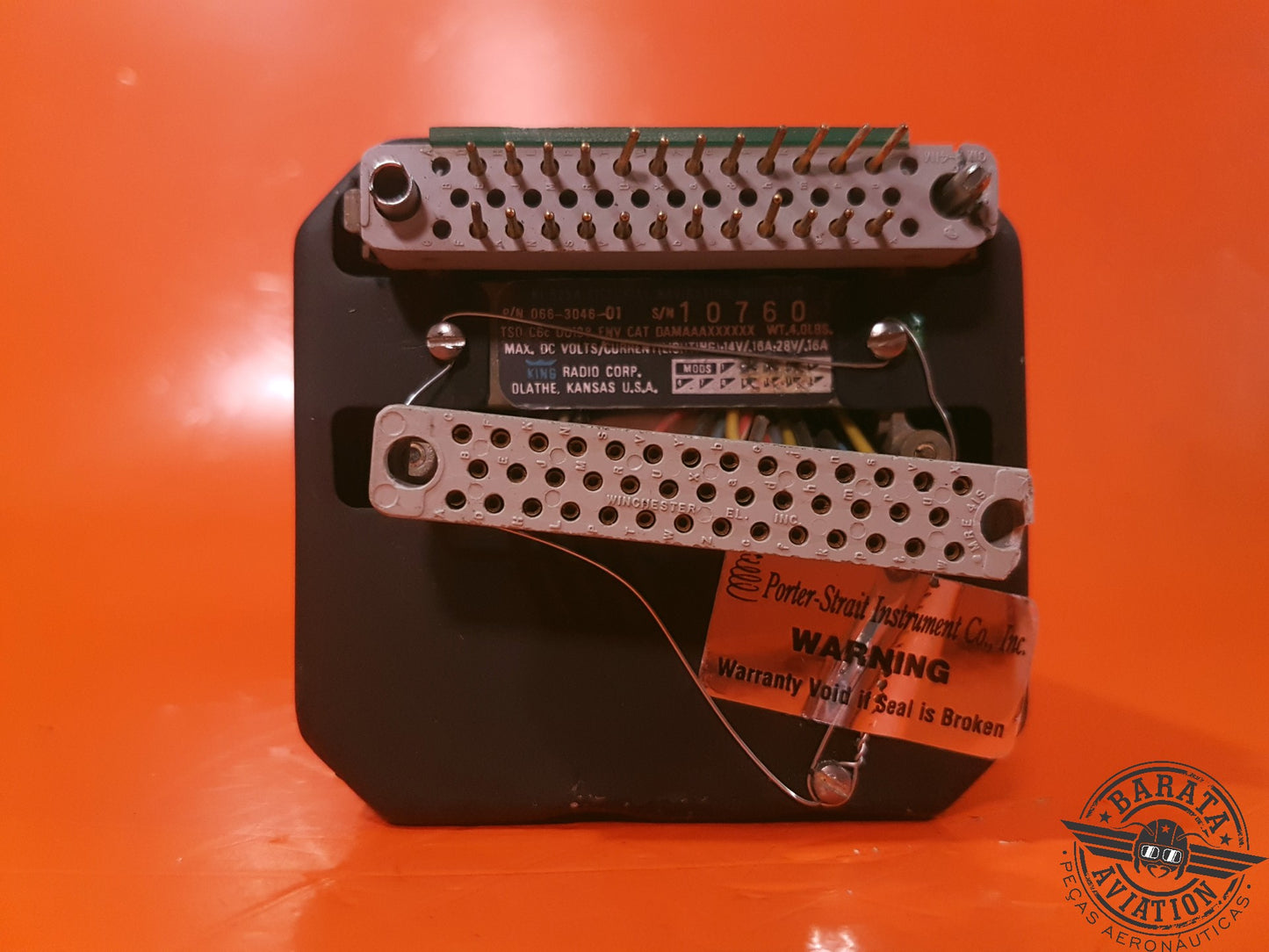 066-3046-01 BENDIX KI 525A PICTORIAL NAVIGATION INDICATOR 14/28 VDC 