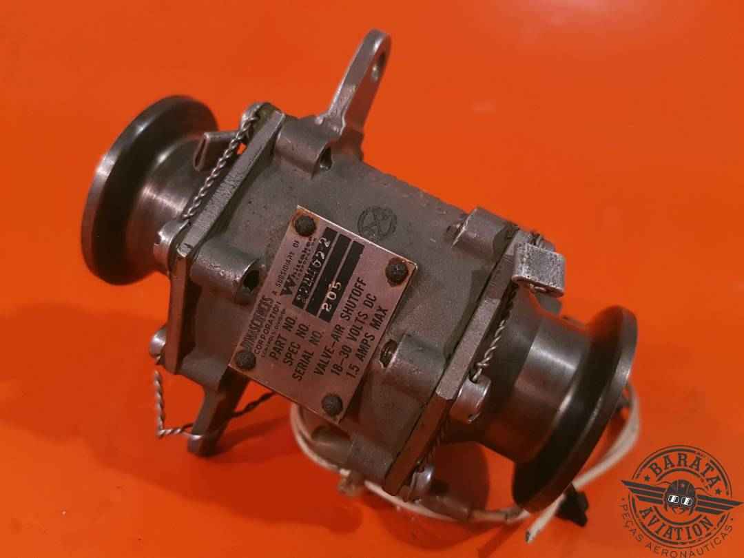 224465-2  WHITTAKER CONTROLS EMERGENCY PRESSURIZATION VALVE 18/30 VDC