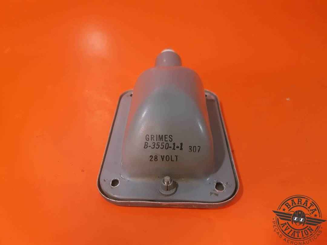 B3550-1-1-307 CONJUNTO DE LUZ DE DOMO GRIMES 28 V CC - BOMBILLA INOPERATIVA